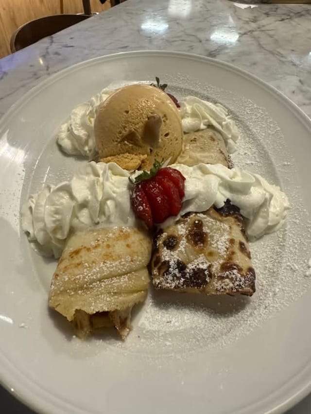 Queso y Dulce.